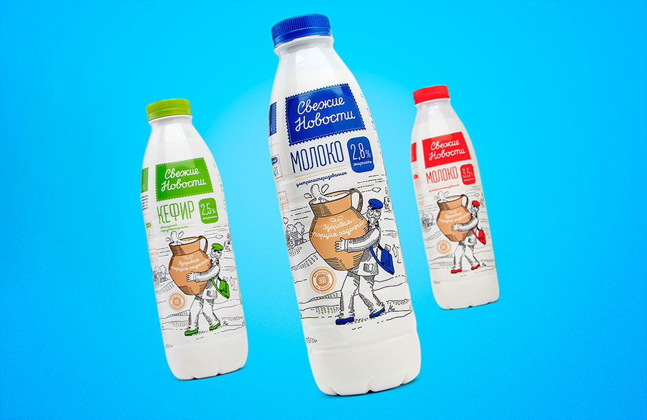 深圳包装设计公司推荐的牛奶包装设计方案