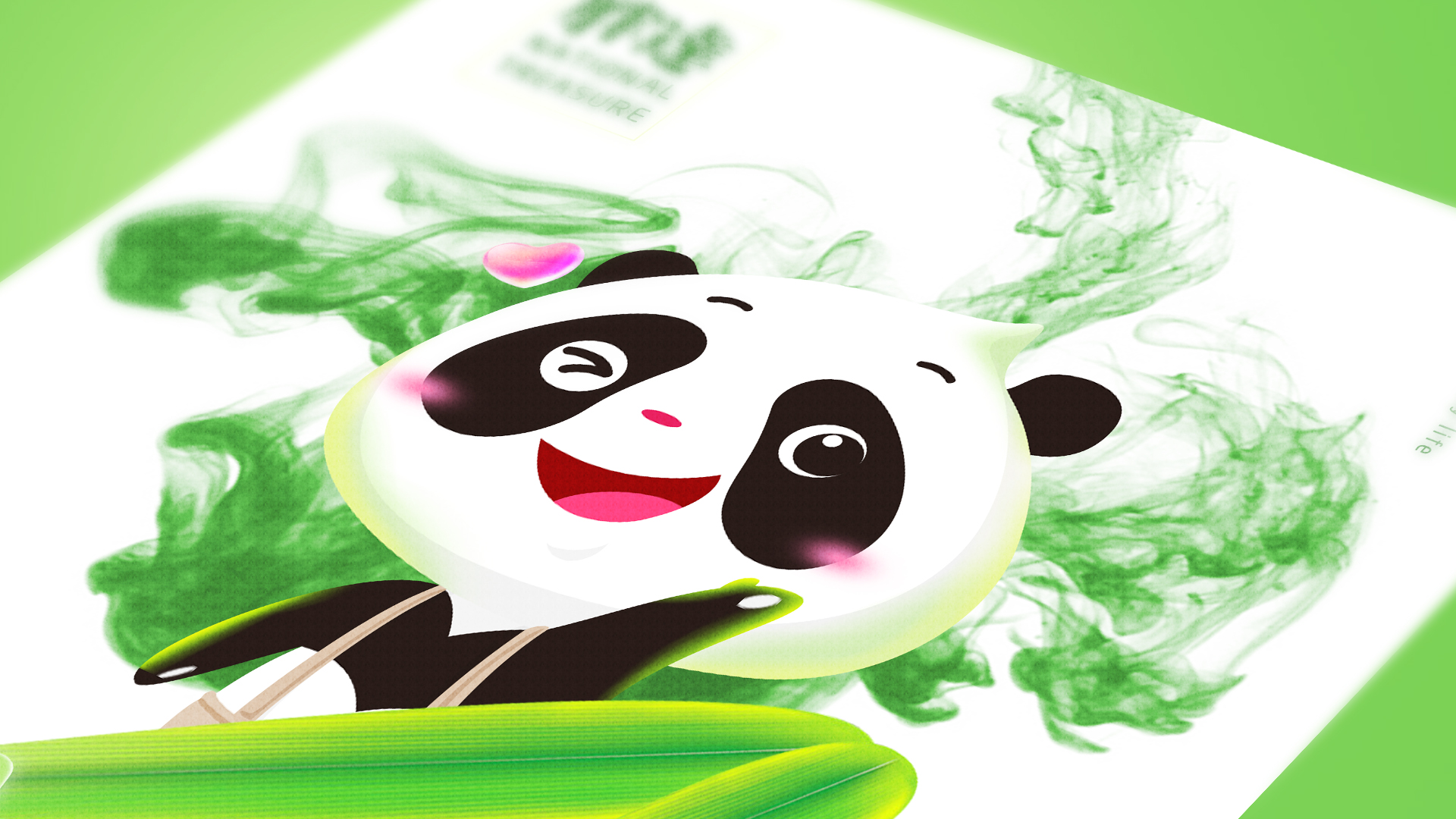 Panda吉祥物设计